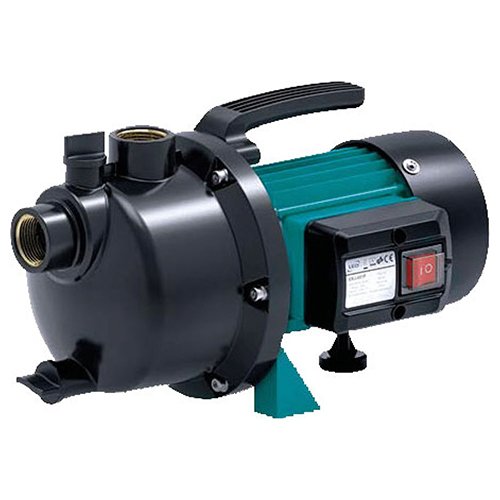 Насос LEO відцентровий самовсмоктуючий 0.6кВт Hmax 35м Qmax 50л/хв пластик (775306)