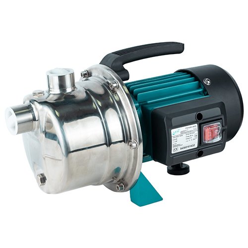 Насос LEO відцентровий самовсмоктуючий 0.8кВт Hmax 38м Qmax 58л/хв нерж (775312)