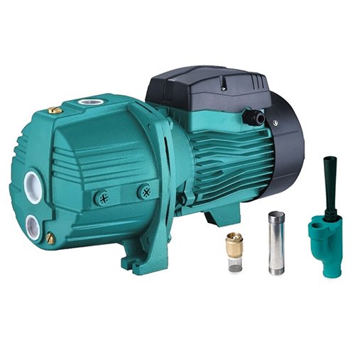Насос LEO відцентровий  0.75кВт HSmax 35м Hmax 50м Qmax 30л/хв (зовн. ежектор Ø96мм) (775338)