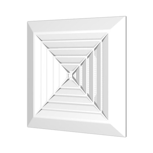 Решiтка стельова вентиляцiйна Dospel квадратна KKS Ø150 (5576)