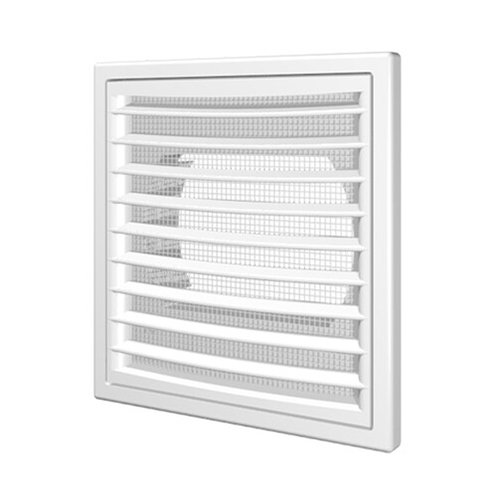 Решiтка квадратна вентиляцiйна Dospel KR Ø100/125 (2291)