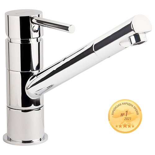 Змішувач для кухні AQUATICA Ø35 Шпилька