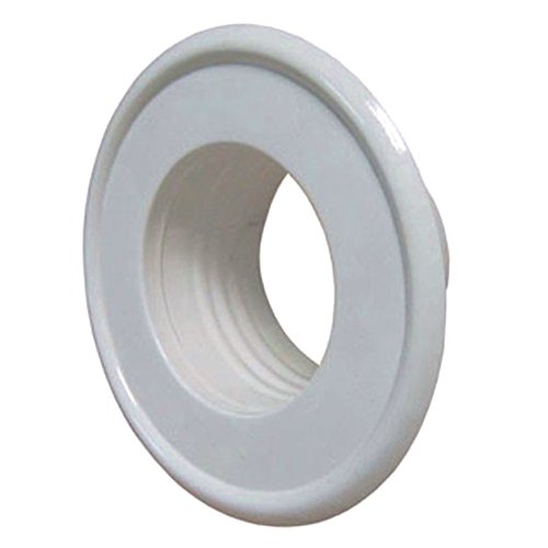 Фланець круглий Ø120 Металевий білий