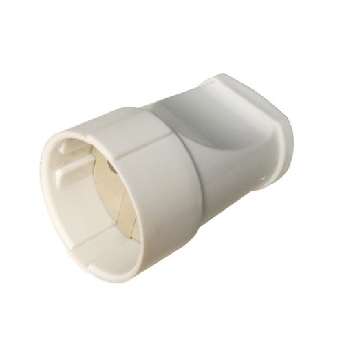 Гніздо штепсельне QUANTUM Б/З біле (QM-9PF01)