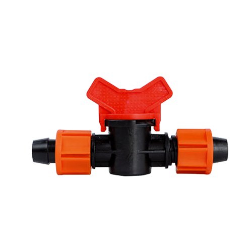 Кран Flora для крапельної стрічки Ø16мм прохідний (50 шт/уп) 5079474