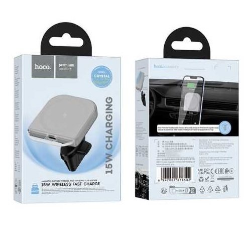 Авто тримач HOCO HW17 із бездротовою зарядкою