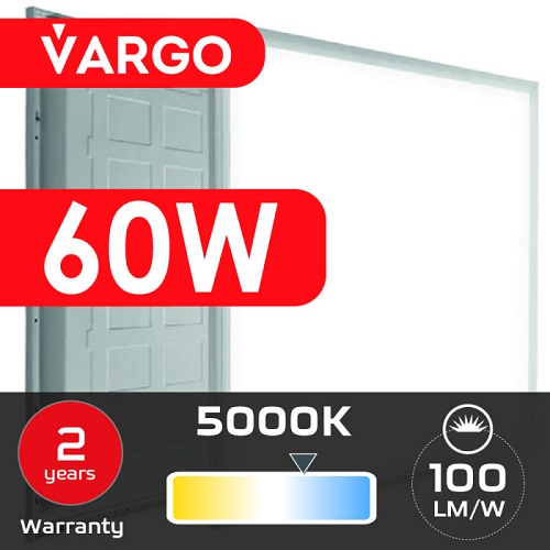 LED панель VARGO 60W 595х595 5000К (V-119421)