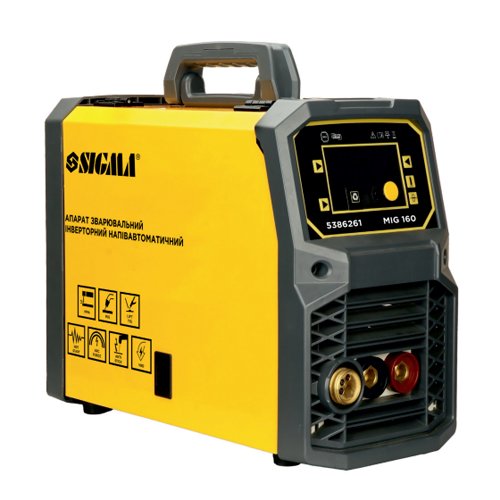 Апарат зварювальний інверторний Sigma напівавтомат МIG/MMA-160А LED 7200Вт