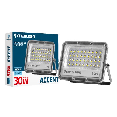 Прожектор ENERLIGHT Accent 30Вт 3600 Lm 6500К