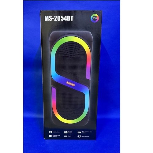 Колонка № MS-2054BT міні валіза від мережі та від акумулятора з USB