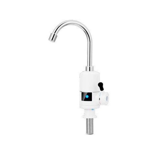 Кран-водонагрівач AQUATICA проточний для кухні 3.3кВт на гайці з індикатором і термостатом s96 9796133