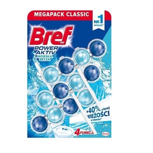 Кульки для унітазу Bref океан (3шт/уп) (3401/0850)