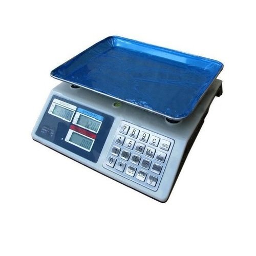 Ваги торговельні електронні від мережі та акумулятора до 40кг з дисплеєм