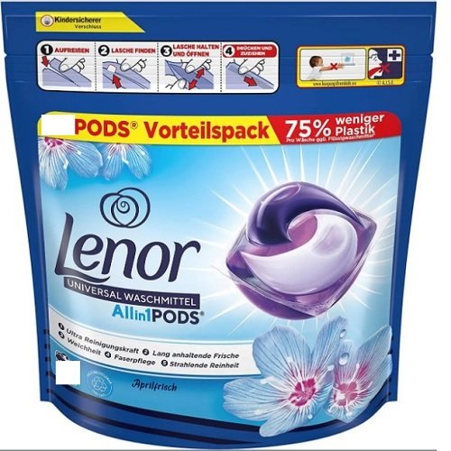 Капсули для прання LENOR універсал 52 капс/уп пакет (2061)