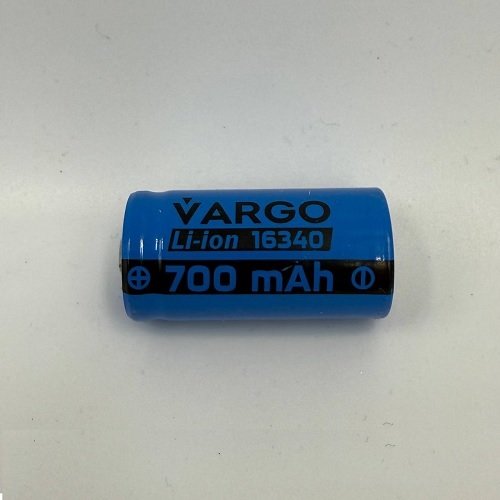 Акумулятор VARGO Li-Ion 16340 700 mAh 3.7V