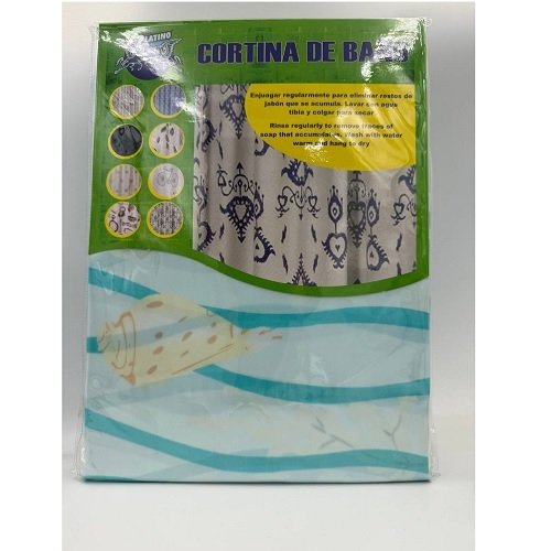 Штори для ванної кімнати №EA-830