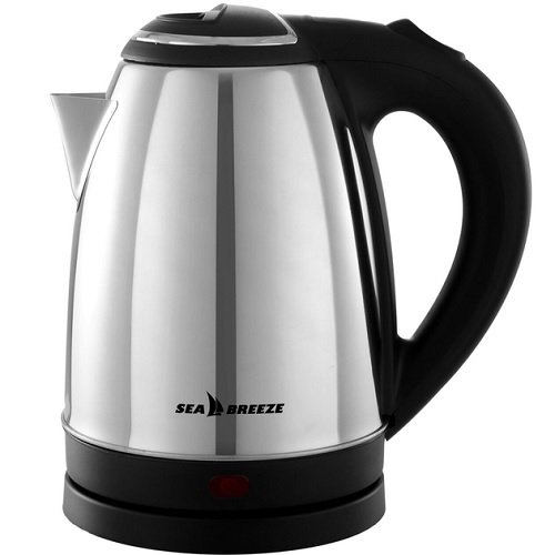 Дисковий електрочайник SeaBreeze SB-013 хром (1