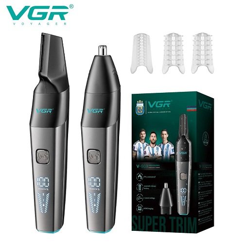 Тример для носа VGR V-603 (2 в 1 для носа та волосся