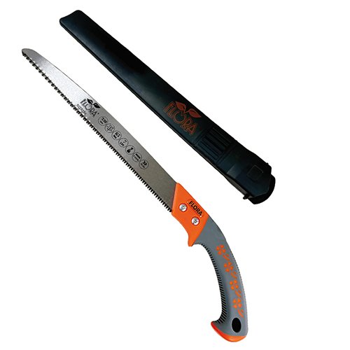 Пила Flora садова пряма 330мм 7TPI з чохлом (5023334)