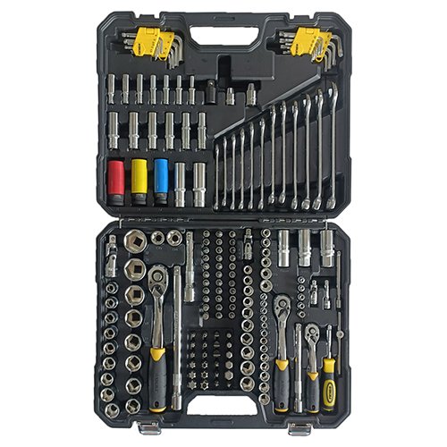 Набір інструменту Sigma насадки торцеві + біти (176шт) 1/4"