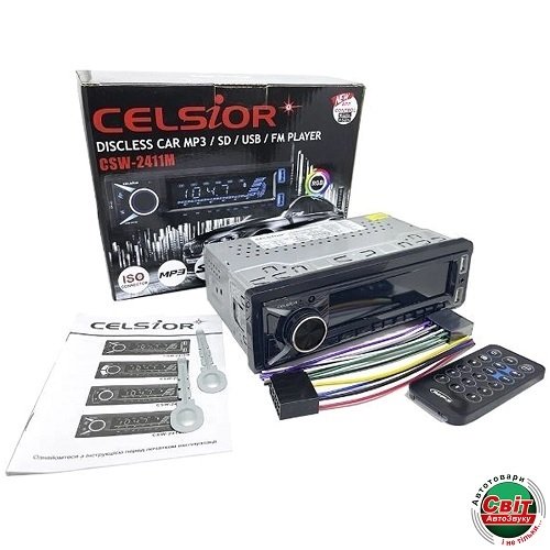 Автомагнітола Celsior CSW-2411M