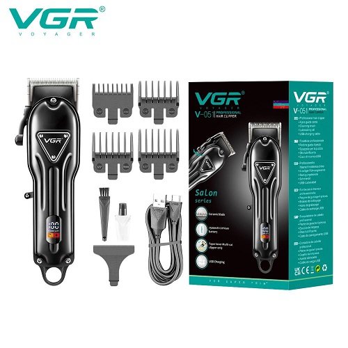 Машинка для стрижки VGR V-051 (4 насадки