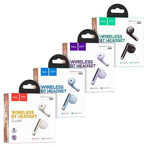 Навушники бездротові Bluetooth Hoco EQ7