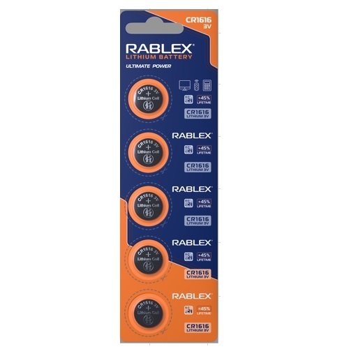 Батарейка Rablex Літієва CR1616 C5 блист