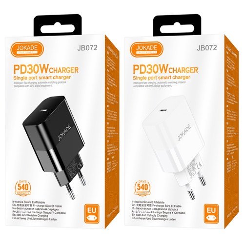МЗП JOKADE JB072 (USB-C/30W) без кабелю