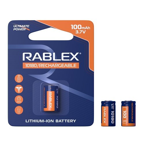 Акумулятор Rablex Li-Ion 10180 Li-lon 100mAh1pcs (20/1000)
