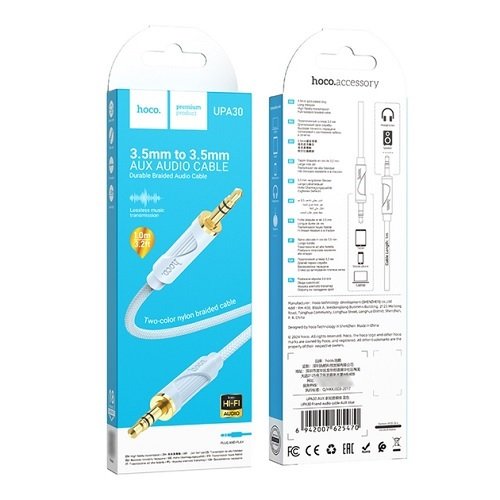 Кабель AUX HOCO UPA30 1м