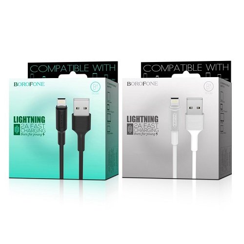 Кабель USB-Micro USB BOROFONE BX 1 1м 2А (TPE)