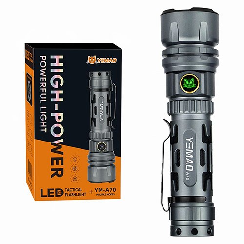 Ліхтарик YEMAO тактичний YM-A70-TG 1500LM (1x21700)