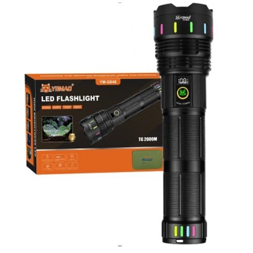 Ліхтарик YEMAO далекобійний YM-G646-TG 4000LM (1x451350)