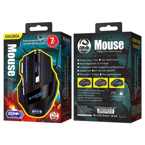 Миша Kakusiga KSC-568 USB  (гарантія 3 місяці)