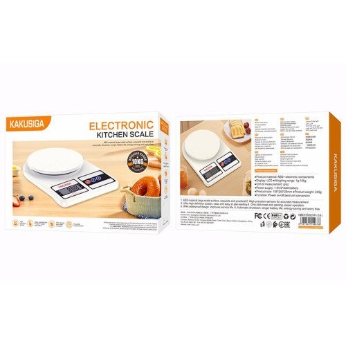 Ваги кухонні електр. №Kakusiga KSC-1577  (гарантія 3 місяці)