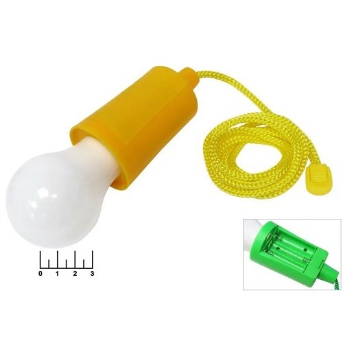 Лампа зі шнуром-вимикачем 3*AAA BL-6088