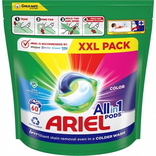 Капсули для прання Ariel Allin1 Pods Extra 60 капс/уп 4806