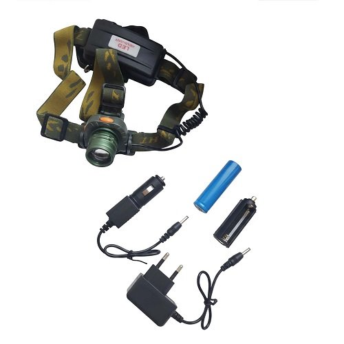 Ліхтарик налобний №6616-T6 (1x18650) Zoom