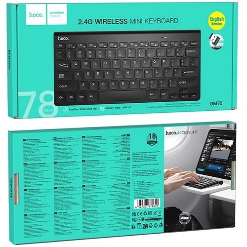 Клавіатура HOCO GM70 wireless USB