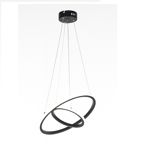 LED люстра VARGO 58W BK