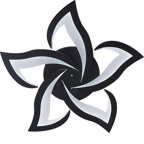 LED люстра VARGO 90W BK