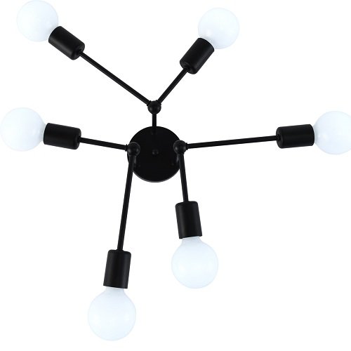 LED люстра VARGO 60W*E27 BK