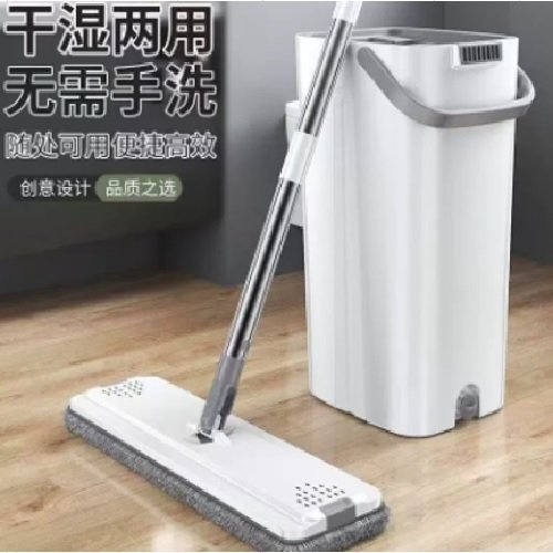 Швабра + відро HV-00075 автоматичне віджимання + 2 насадки