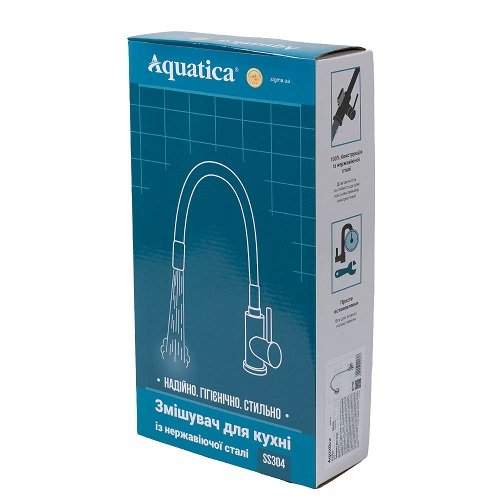 Змішувач для кухні AQUATICA S22 Ø35 Гайка