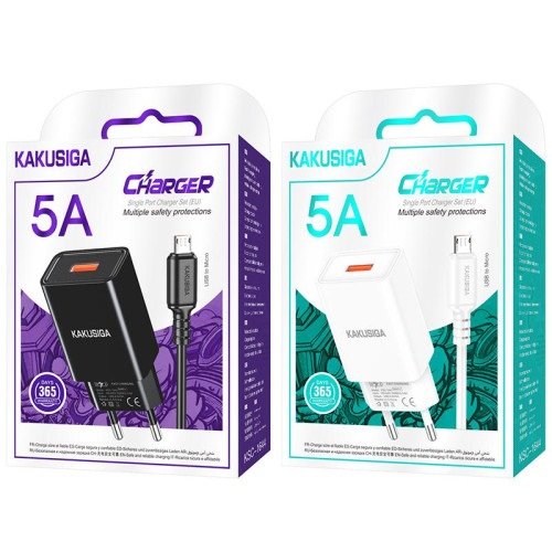 МЗП Kakusiga KSC-1644 (1USB/5A) + USB кабель Micro