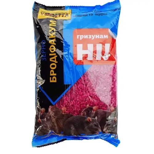 Зерно Бродифакум 300 гр пакет (50шт/ящ) 0142