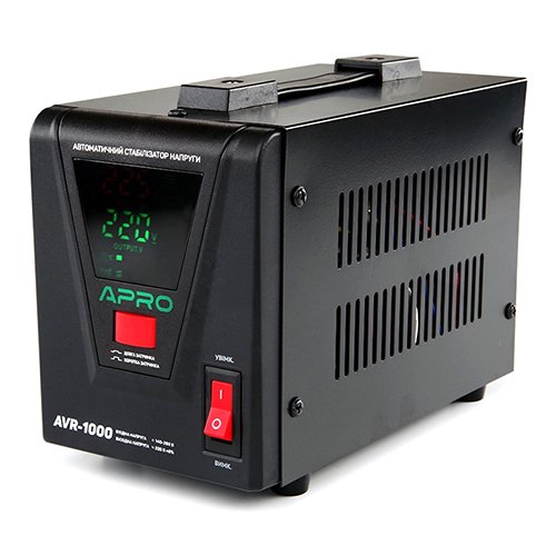 Стабілізатор напруги APRO релейний  AVR-1000V [852010]