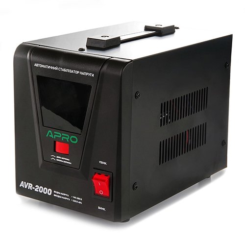 Стабілізатор напруги APRO релейний  AVR-2000V [852020]