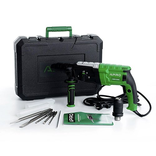 Перфоратор APRO прямой 1050H DFR 3.5 Дж 1050В SDS+ Швидка заміна патрона кейс [896229]